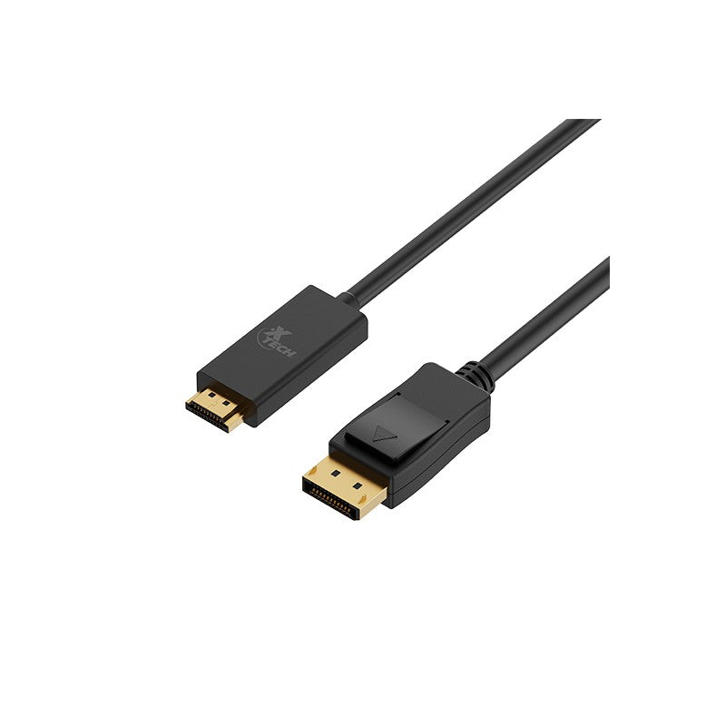Xtech | Display cable | DisplayPort DP | HDMI | 3 m | Black | DP (m) to HDMI (m) XTC-359