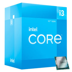 Procesador Intel Core i3-12100F | 4 Núcleos/8 Hilos | Hasta 4.3GHz | 12MB Caché | LGA1700