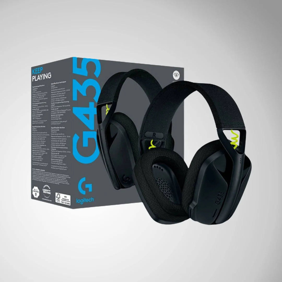 Headset Logitech G435 Lightspeed | Wireless Lightspeed + Bluetooth