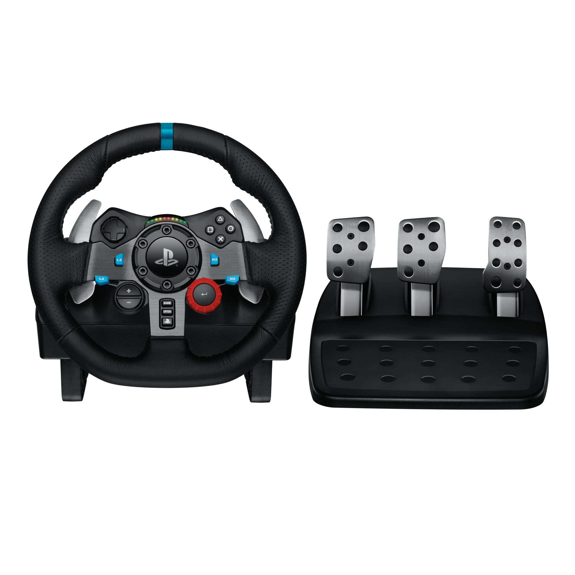 Logitech G29 Driving Force 941-000111 volante negro con pedales para PS5 PS4 y PC