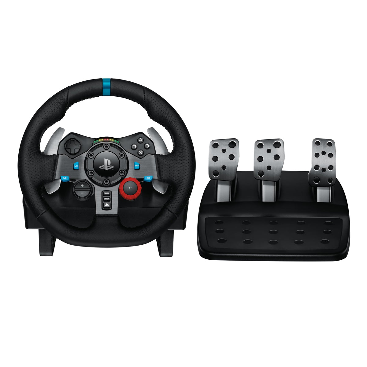 Logitech G29 Driving Force 941-000111 volante negro con pedales para PS5 PS4 y PC