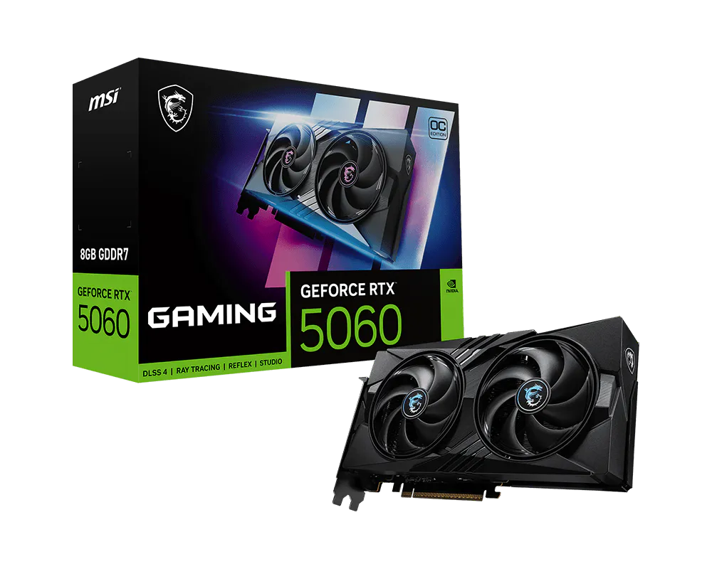 MSI GeForce RTX 5060 8G Gaming OC