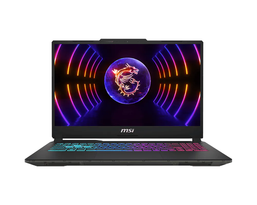 Laptop Gaming MSI Cyborg 15 | Core i7-13620H | RTX 5050 8GB | 16GB DDR5 | 512GB SSD | 15.6" FHD 144Hz | Translucent Black