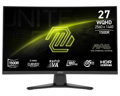 Monitor MSI MAG 275CQF E18 | 27" | QHD 2560x1440 | 180Hz | Curvo