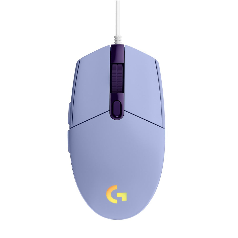 Mouse Gaming Logitech G203 LIGHTSYNC | RGB | 8000 DPI | Lila