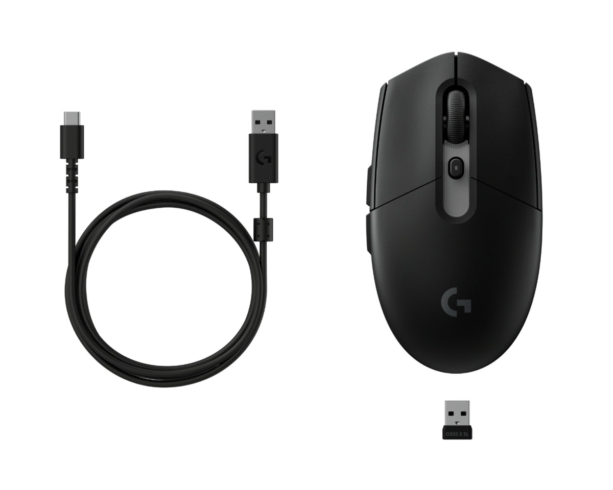 Mouse Gaming Logitech G305 X SUPERLIGHT | Inalámbrico | Negro