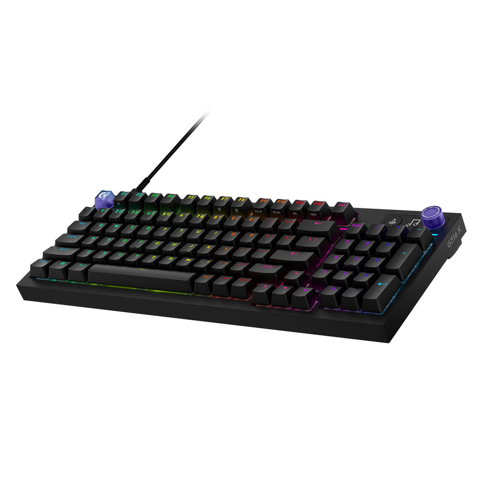 Teclado Gaming Logitech G316 X 98 | Mecánico | US | Negro