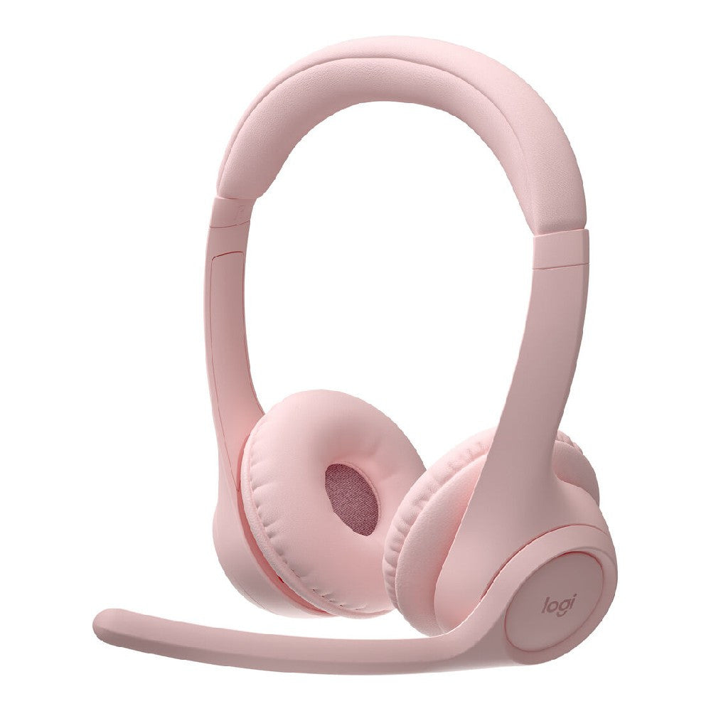 Headset Logitech Zone 300 | Bluetooth | Micrófono | Rosa