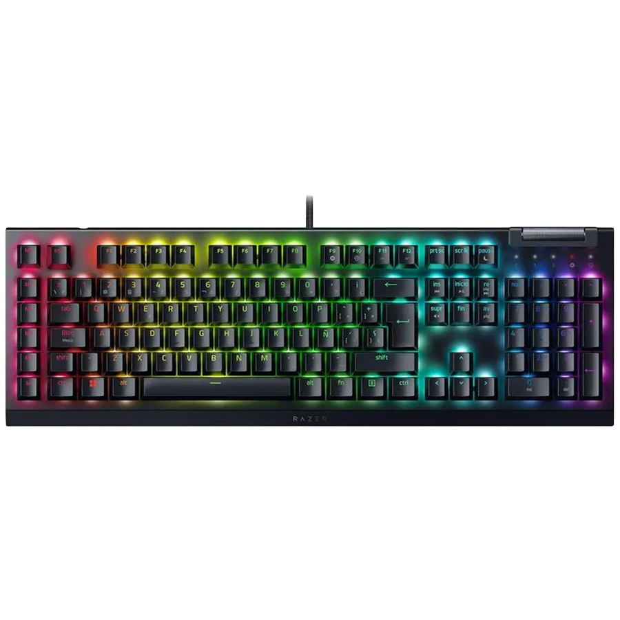Teclado Mecanico Gaming Razer BlackWidow V4 X | Yellow Switch | RGB Chroma