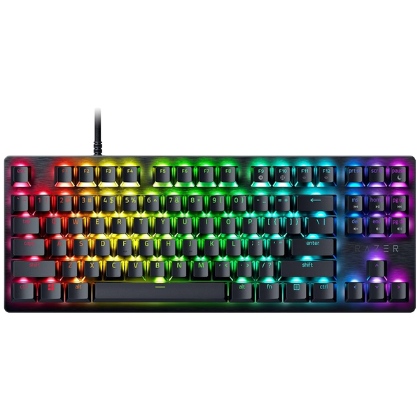 Teclado Gaming Razer Huntsman V3 X Tenkeyless | Switches Ópticos Box Razer | Chroma RGB | Placa Aluminio 5052 | N-Key Rollover | Snap Tap | 1000 Hz | TKL Gaming
