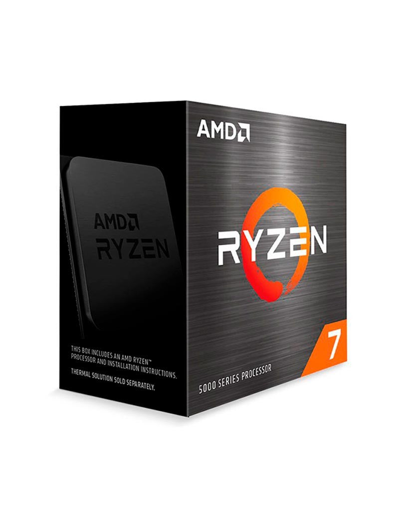 Procesador AMD Ryzen 7 5700X | 8 Núcleos / 16 Hilos | hasta 4.6GHz | 32MB Caché L3 | Zen 3 | Socket AM4 | 65W |