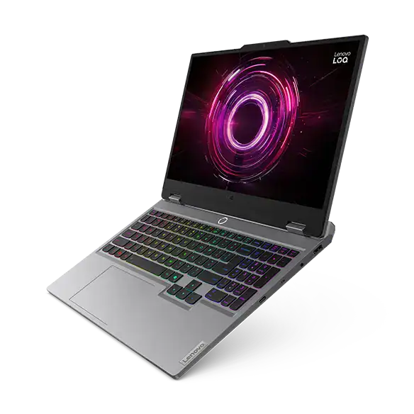 Laptop Gaming Lenovo LOQ 15AHP10 | AMD Ryzen 7 250 | RTX 5060 8GB | 16GB DDR5 | 512GB SSD | 15.6" FHD 144Hz | Luna Grey