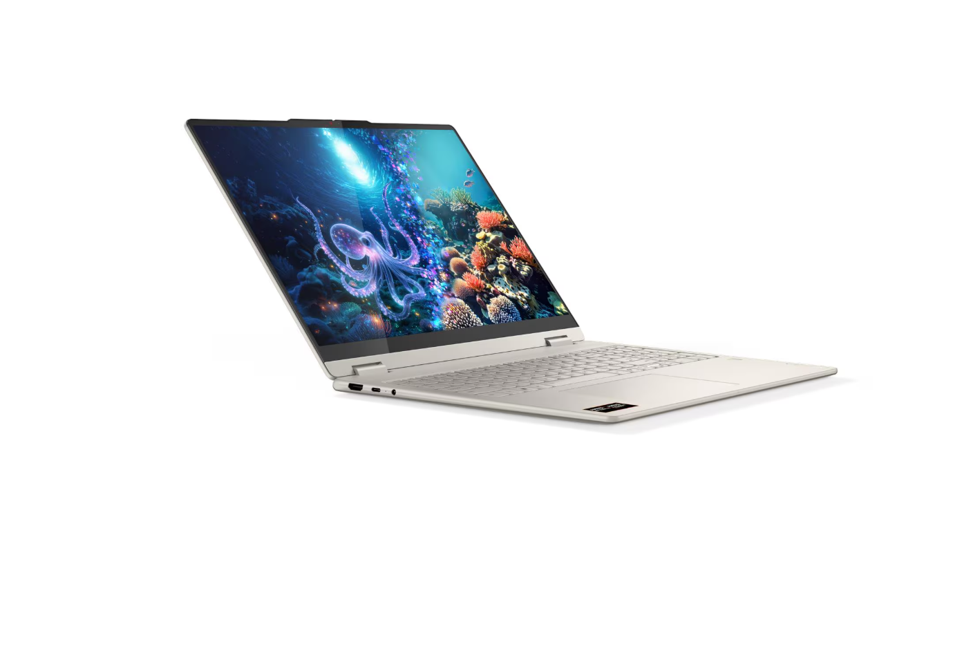 Laptop 2-en-1 Lenovo Yoga 7 Gen 10 | Ryzen AI 7 350 | AMD Radeon 860M | 16GB LPDDR5X | 1TB SSD | 16" WUXGA Touch 360° | Copilot+ | Seashell